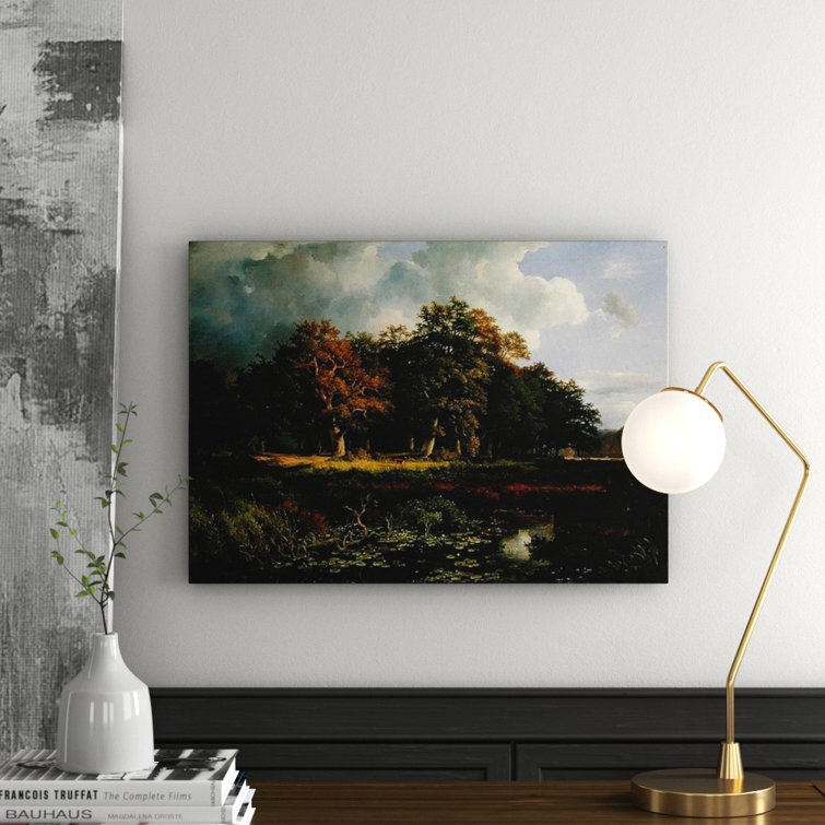 East Urban Home The Stangenmuhlengrund In Sachsenwald 1852 By Adolf east-urban-home-the-stangenmuhlengrund-in-sachsenwald-1852-by-adolf